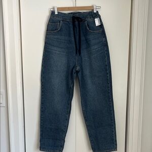 Simons Blue Bear drawstring Blue Jeans